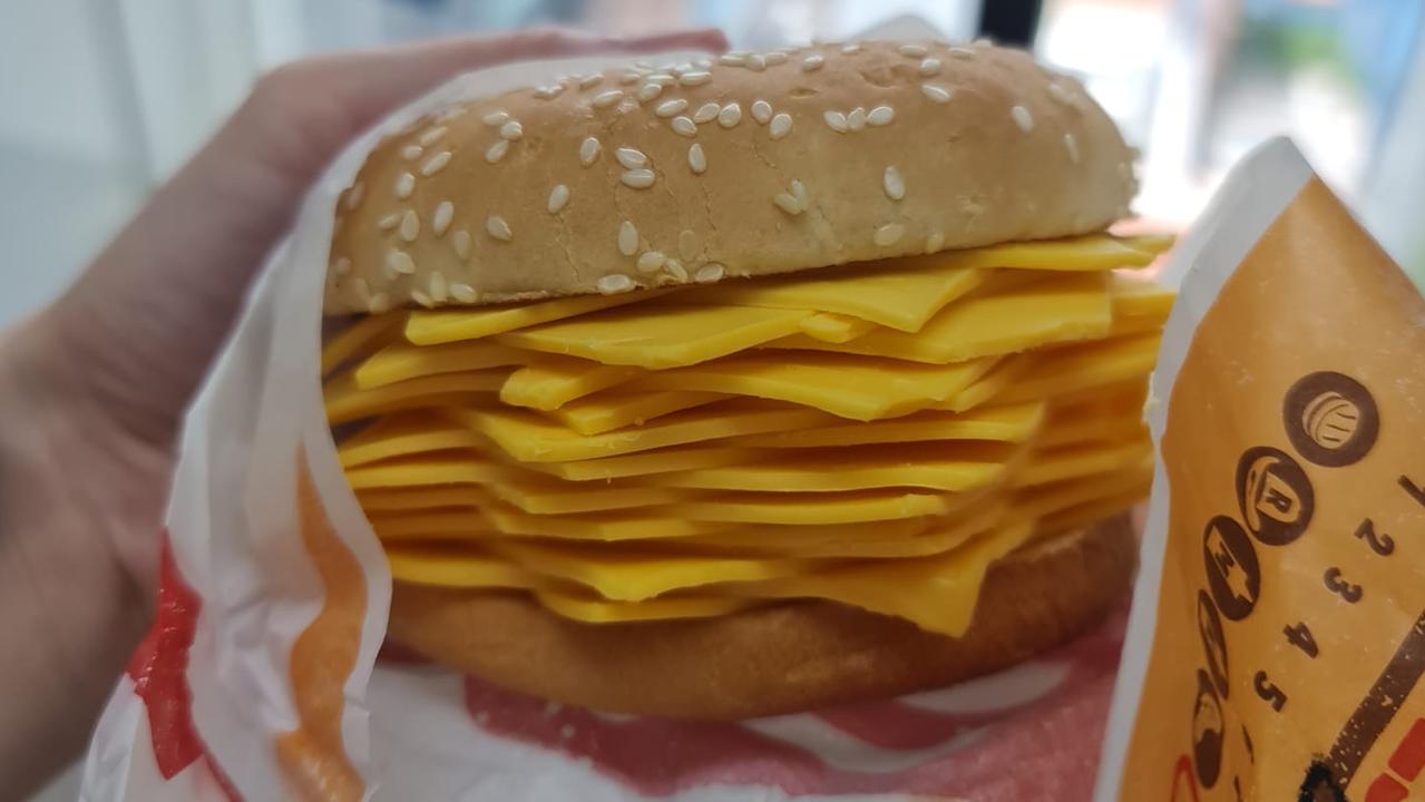 Burger King Thailand’s latest offering, ‘The Real Cheese Burger’