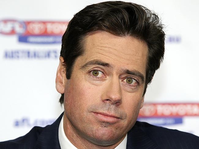 Incoming AFL chief executive Gillon McLachlan is listening to the fans. Picture: Wayne Ludbey