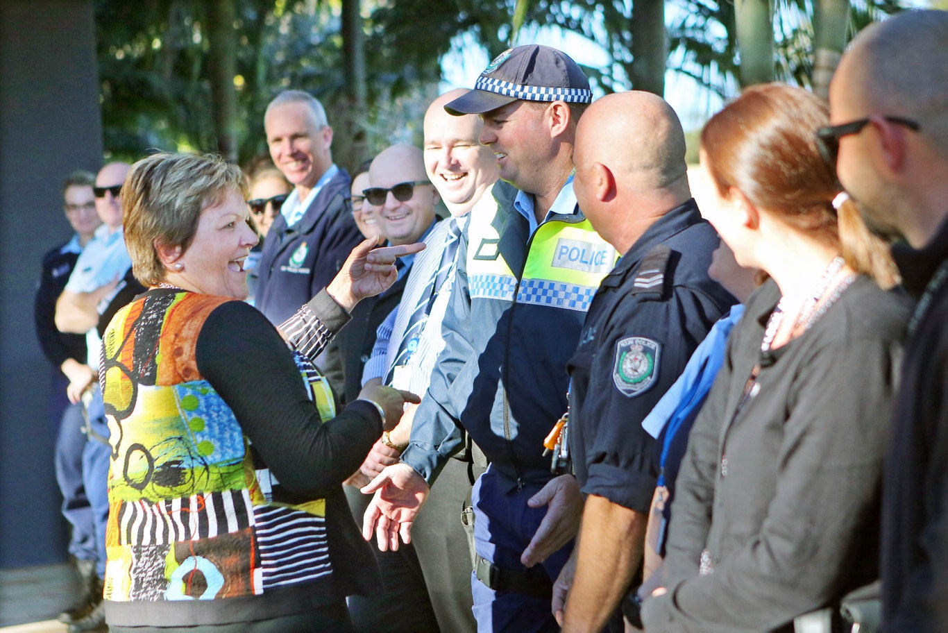 After 38 years service to the New South Wales Police Force, Coffs Harbour Police Station Executive Officer Prue Trethowan has retired. Picture: Frank Redward