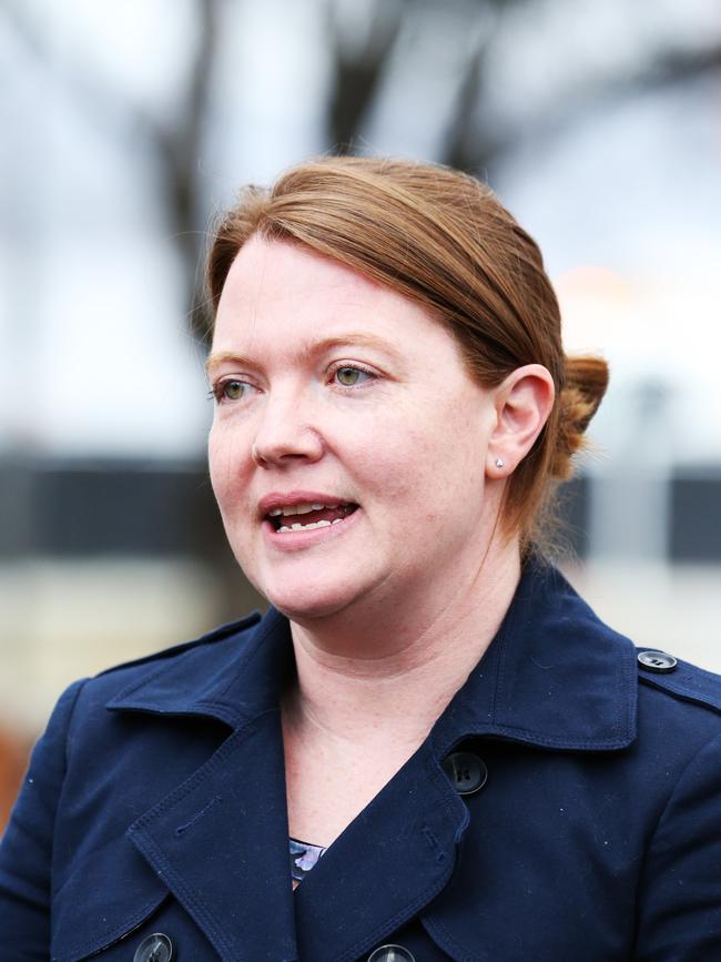 Tasmanian Labor member Sarah Lovell. Picture: ZAK SIMMONDS