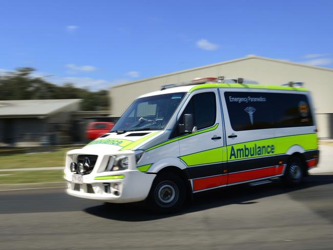 Paramedics are assessing three people following a car and truck crash in the Mary Valley.