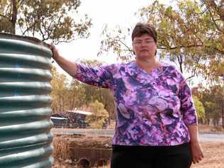 CUT OFF: Tracey Long and other Karara residents have just found out their "vital” supply of water will be cut off before the end of the year. Picture: Marian Faa