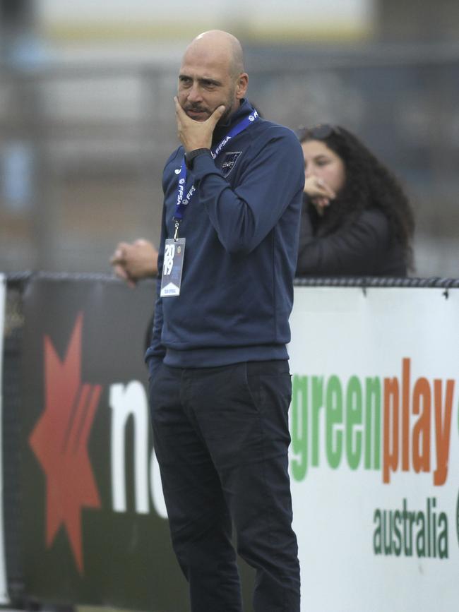 Adelaide Comets coach Kon Antoniou. Picture: AAP/Dean Martin