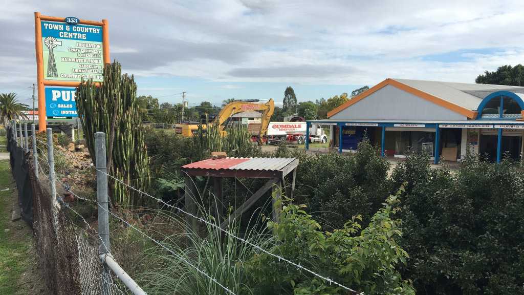 DEMO TIME: The old Town and Country buildings, which have become derelict since the business closed in December 2015, will be demolished this week. Picture: Helen Spelitis