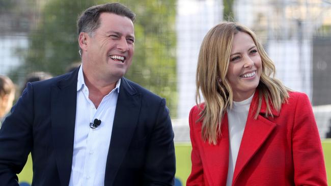 Allison Langdon has come out in passionate defence of Stefanovic after claims made in Lisa Wilkinson’s new book. Picture: David Geraghty