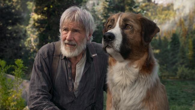 Harrison Ford in a scene from the movie The Call of the Wild. Picture: Twentieth Century Fox.