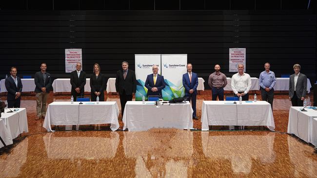 The 2020-24 Sunshine Coast Council.