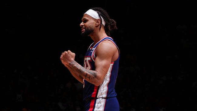 Mills joined the Nets from the San Antonio Spurs this season. Picture: Nathaniel S. Butler/NBAE via Getty Images