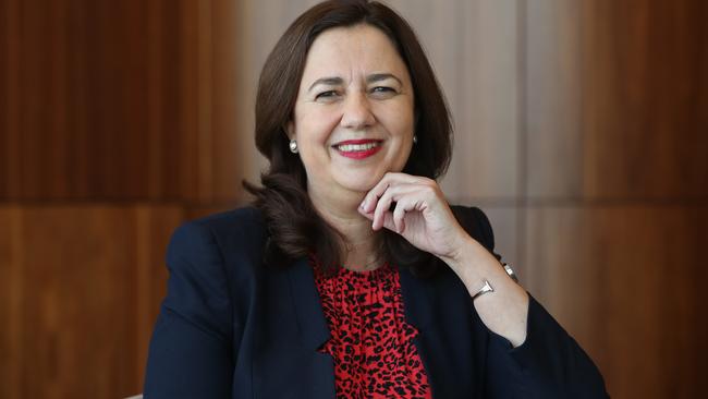 Political public relations expert Paul Williams asks “in what universe is Palaszczuk, the unpolished and plain-speaking girl from Inala, anything other than down to earth and ordinary?”. Picture: Lyndon Mechielsen