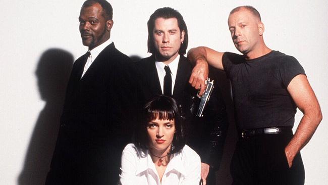 The cast of Weinstein film Pulp Fiction.