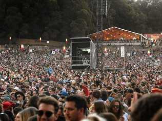 Crowds at Splendour in the Grass in 2017. Picture: Marc Stapelberg