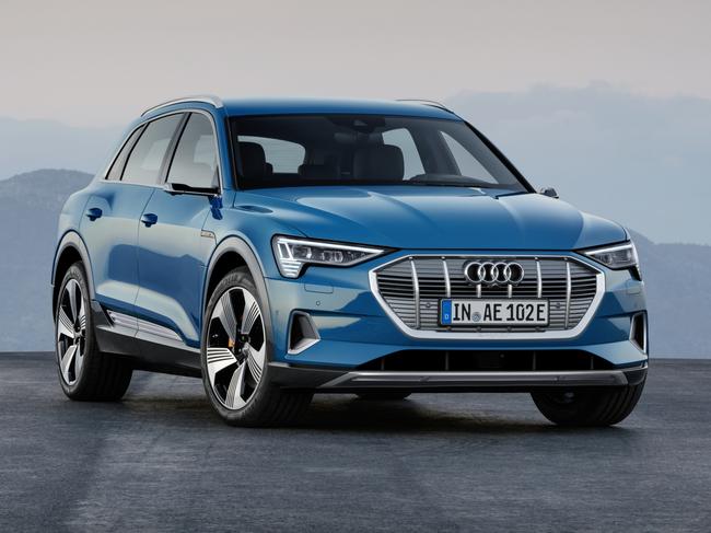 The Audi e-tron electric SUV.