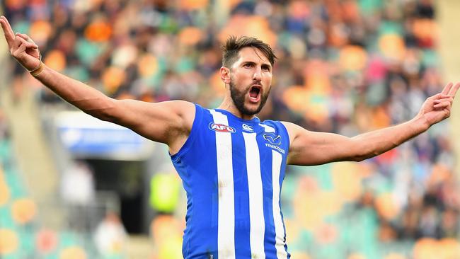 Jarrad Waite was the star in North Melbourne’s win over Adelaide.