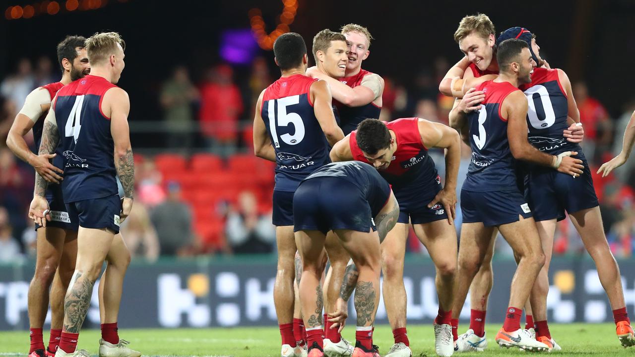 Melbourne Demons Steal Afl Win Over Gold Coast Suns The Australian