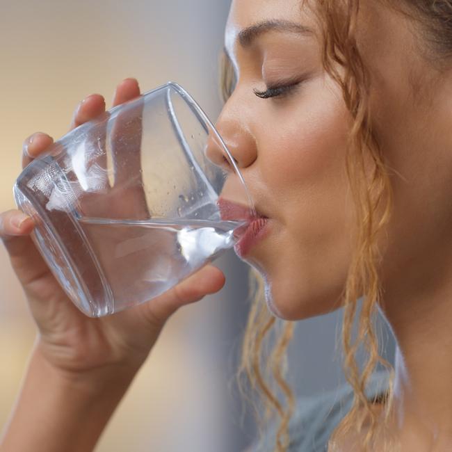 You’ve had no water for eight hours, so of course you’re dehydrated. Picture: iStock