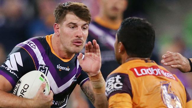 Curtis Scott looks like another winner of the Melbourne Storm production line. Picture: Getty Images 