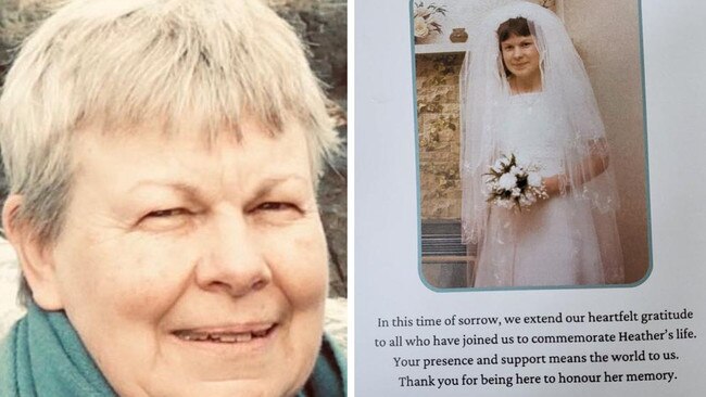 Heather Wilkinson was remembered by her grandchildren for her “contagious and cheeky smile”. Picture: Supplied