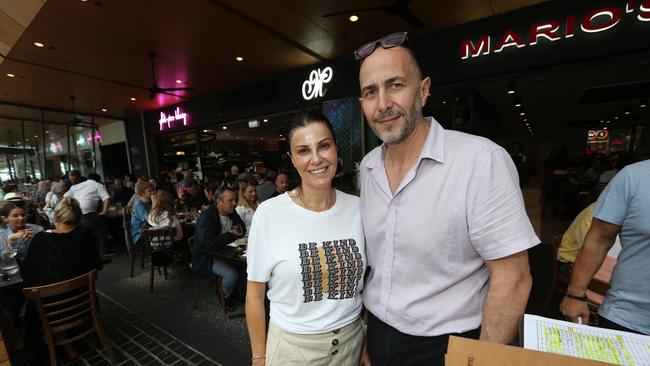 Mario's restaurant owners Tina and Tass Arhon. Picture: Mike Batterham