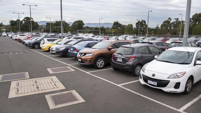 Commuters are still waiting to see improvements to parking at Mitcham railway station. Picture: Ellen Smith