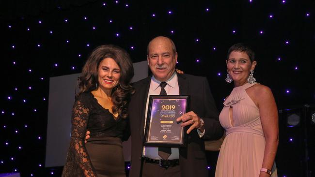 Mayor's Award winner Greg Steffens at the 2019 Lockyer Valley Business, Training and Apprenticeship Awards