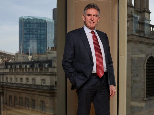 Ross McEwan, chief executive officer of National Australia Bank Ltd. (NAB), following a Bloomberg Television interview in London, UK, on Friday, June, 17, 2022. The UK just needs to get back into the marketplace again, McEwan said during the interview. Photographer: Hollie Adams/Bloomberg