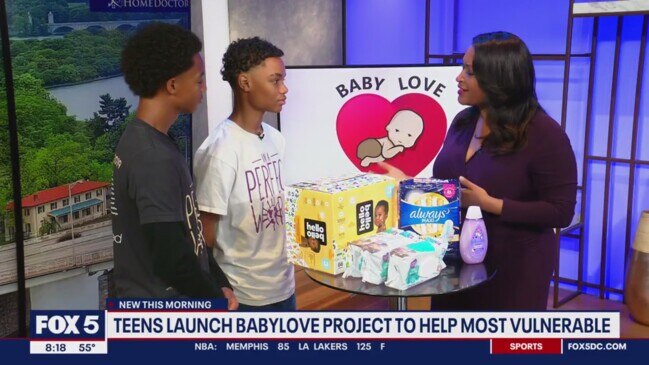 Teen brothers start project to help moms and babies in need