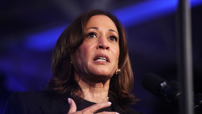 Us Vice President Kamala Harris Motorcade Has Near Miss With Suspected