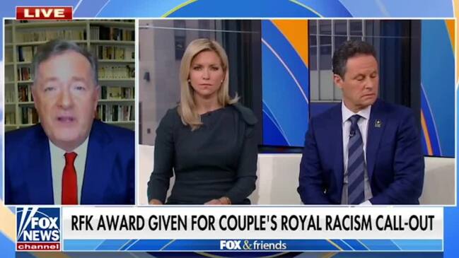 Outrageous': Piers Morgan reacts to Prince Harry, Meghan Markle receiving RFK award