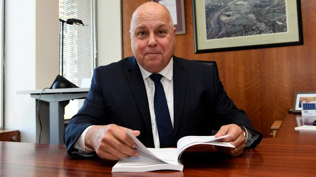 Victorian Treasurer Tim Pallas unveiled his fourth budget in May. Picture: AAP Image/Joe Castro