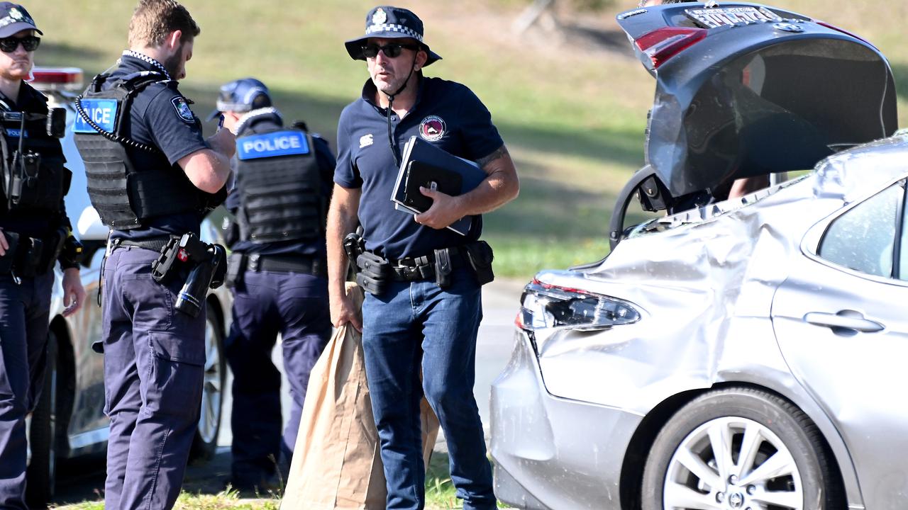 Police are still investigating the fatal crash at Murrumba Downs on Thursday. Picture: NewsWire / John Gass