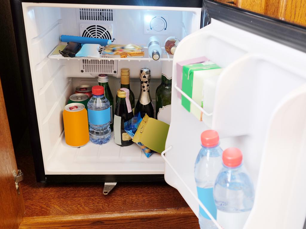 Clear before and after photos of the contents of the mini bar could save you for being slugged for things that weren’t replaced before you checked in.