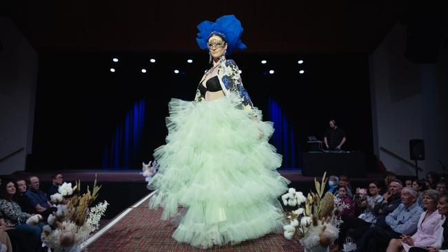 Fashion on the runway at the 2022 Tasmanian Fashion Festival. Picture: Umbral Images