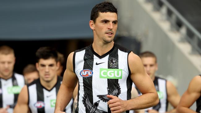 Scott Pendlebury is playing on until at least 2023.