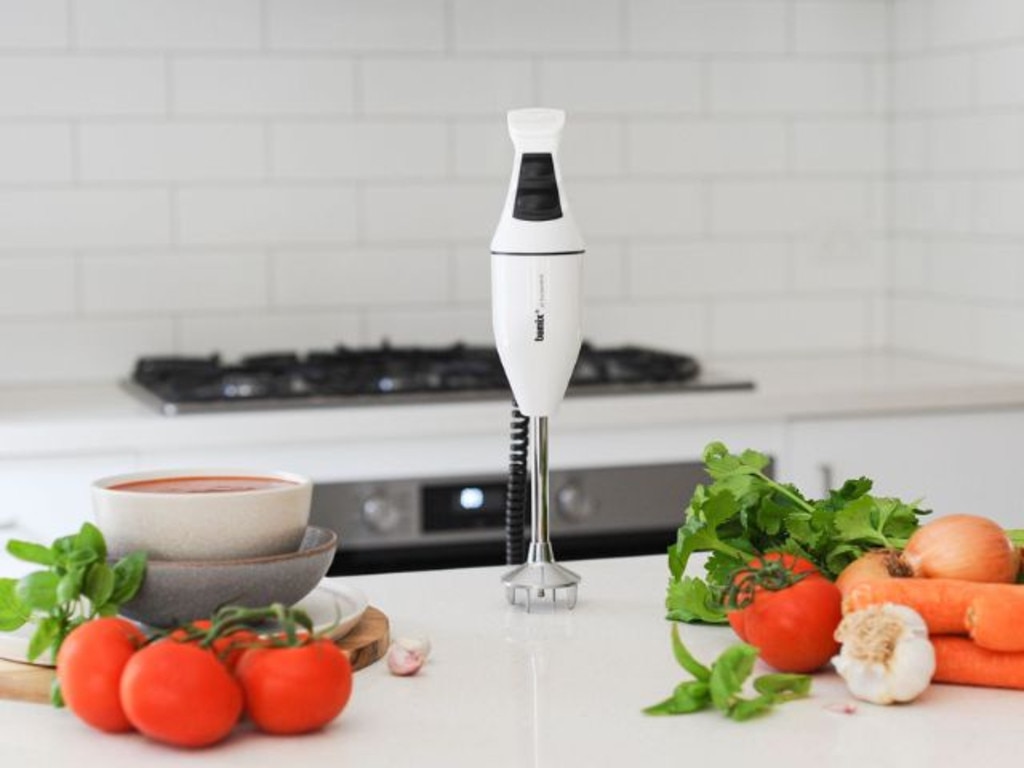 Former Taste food director Kim Coverdale lists her top features when buying a hand blender. Picture: bamix.