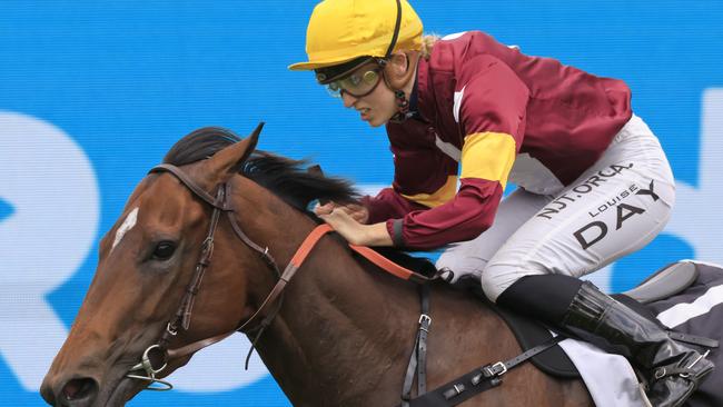 Louise Day (pictured) will partner Dettori and Ladies’ Gem on Tuesday. Picture: Getty Images