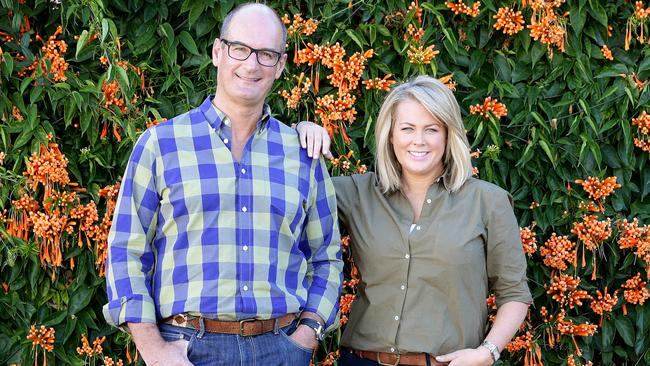 Sunrise’s David Koch and Samantha Armytage will host part of Channel Seven’s Good Friday Appeal telecast coverage. Photographer: Liam Kidston.