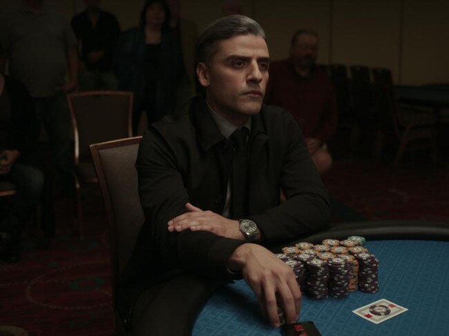 Oscar Isaac stars in the punishingly precise drama The Card Counter. Picture: Supplied/Focus Features