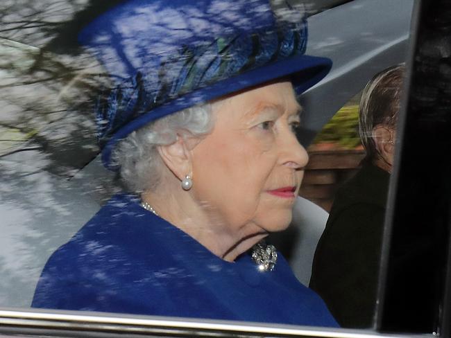 Queen Elizabeth II arriving to attend the morning church service at St Mary Magdalene Church in Sandringham, Norfolk.. Picture date: Sunday January 8, 2017. The monarch missed church on Christmas Day and New Year's Day with a heavy cold. See PA story ROYAL Queen. Photo credit should read: Chris Radburn/PA Wire