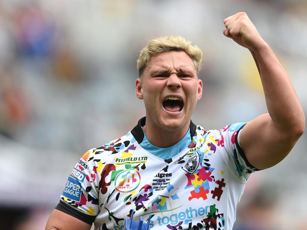 Lachlan Lam of the Leigh Leopards. Picture: Stu Forster/Getty Images