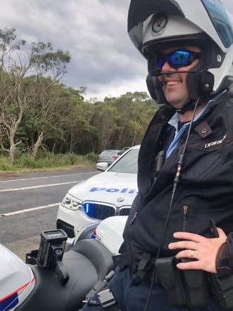The officer appeared confused.