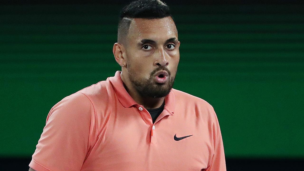 Nick Kyrgios is still the talk of Melbourne Park.