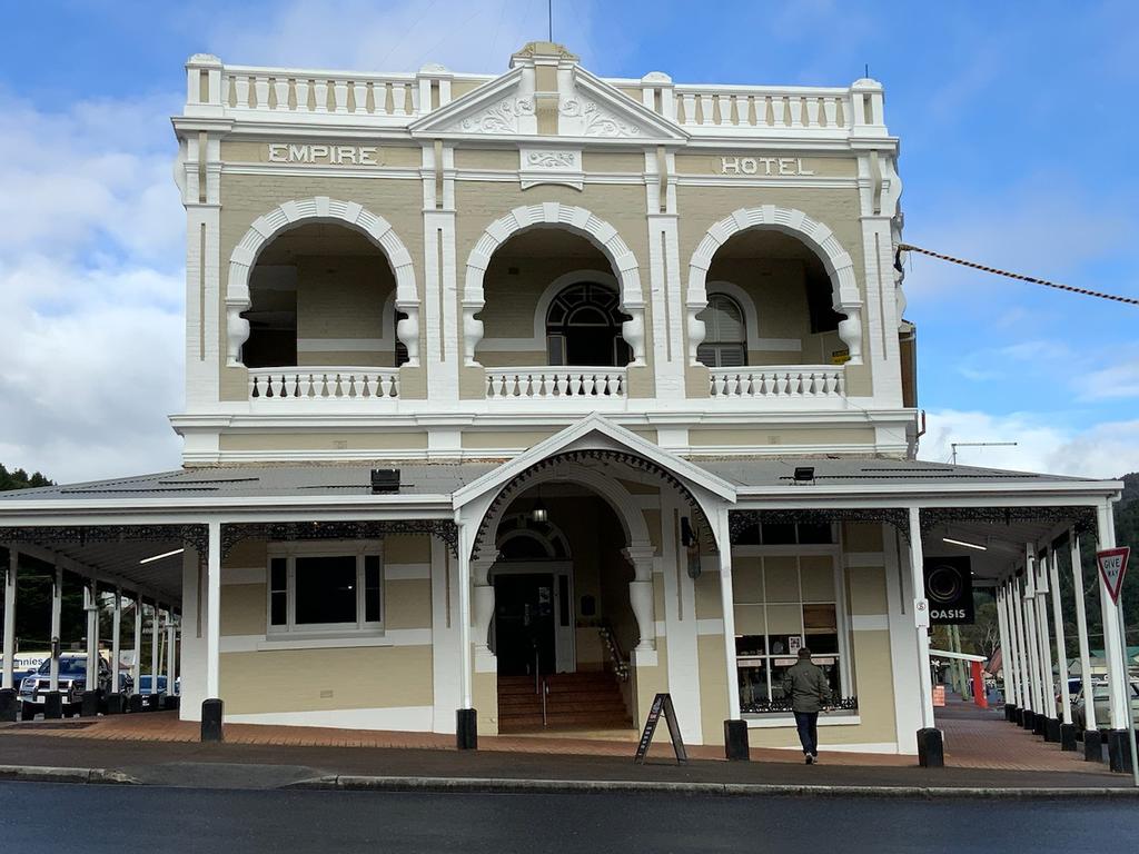 Empire Hotel, Queenstown, Tasmania. Photo: Supplied