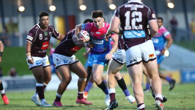 Northern Pride fullback Grant Anderson. Intrust Super Cup - Northern Pride v Burleigh Bears at Barlow Park. Picture: Matthew McInerney