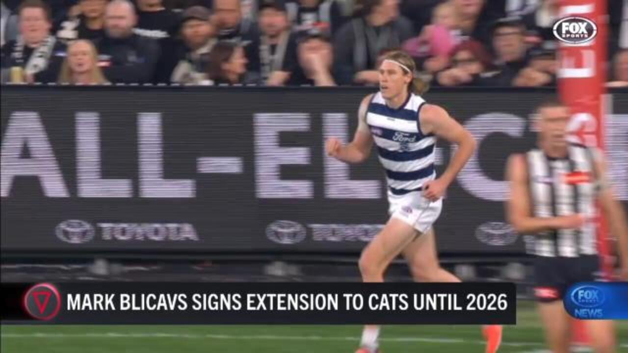 Blicavs signs Cats extension until 2026