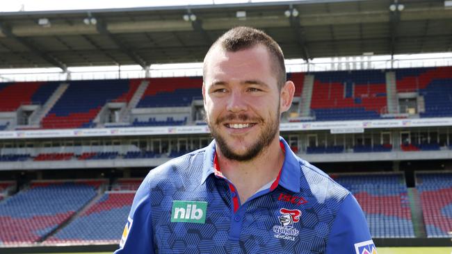 Klemmer is Newcastle’s biggest name signing in years. AAP Image/Darren Pateman.