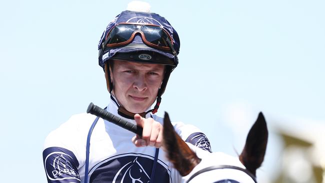 Dylan Gibbons looks a great chance in the Taree Gold Cup and the TAB Jockey Challenge. Picture: Getty Images