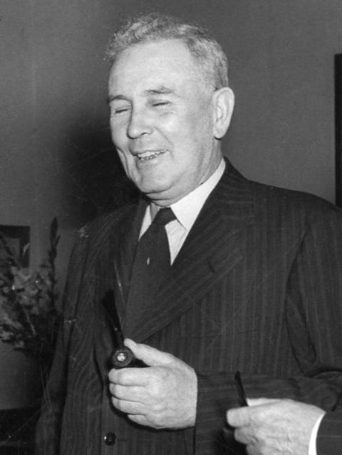 Former Australian Prime Minister Ben Chifley in 1949. (The Advertiser Krischock Photo)