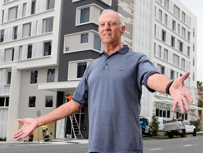 Ian Woodroffe is elated after discovering a new Southport hotel was somewhat randomly named in honour of his grandfather, a former editor of the GCB.Photo by Richard Gosling