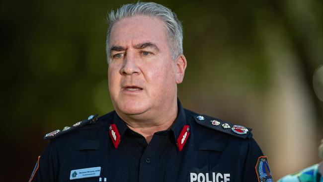 Northern Territory Police Commissioner Michael Murphy. Picture: Pema Tamang Pakhrin