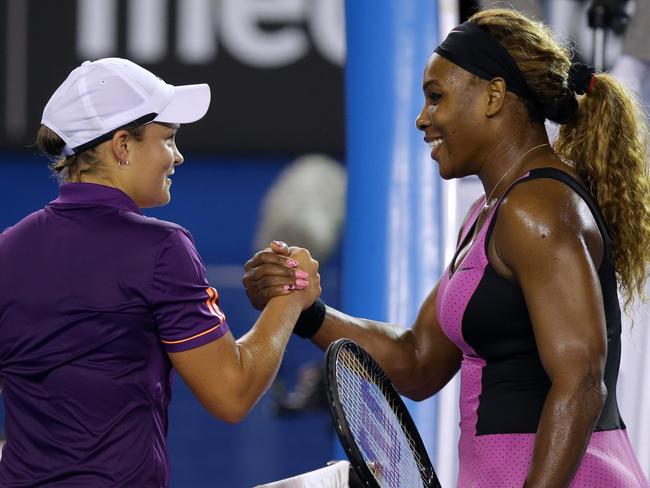 Serena’s text that brought Barty back from the brink